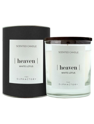 The House of Saponi Scented Candle Black 