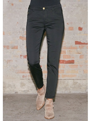 Lido Zip Jeans 900 Black